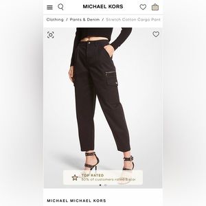 Brand new never worn Michael Kors cargo pants